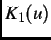 $ K_{1}(u)$