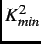 $ K_{min}^{2}$